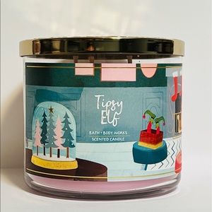 Bath & Body Works Tipsy Elf 3 Wick Candle